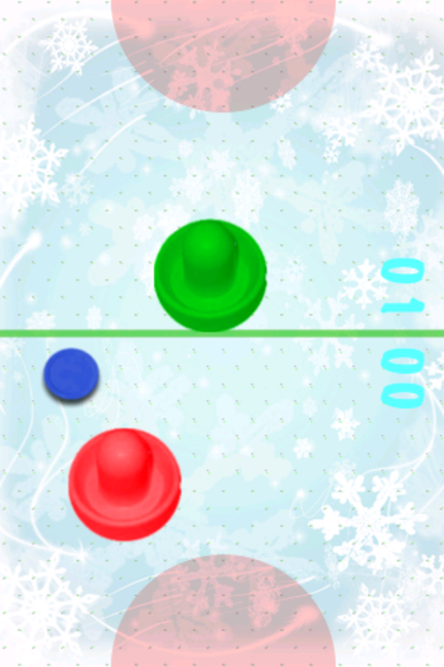 Screenshot Air Hockey Christmas Screenshot Air Hockey Christmas