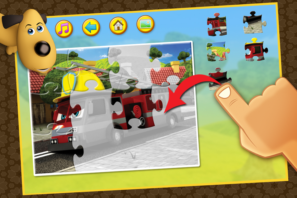 Screenshot Happy Bernard's puzzles for kids. Urban vehicles and building machines. Lite Screenshot Happy Bernard's puzzles for kids. Urban vehicles and building machines. Lite