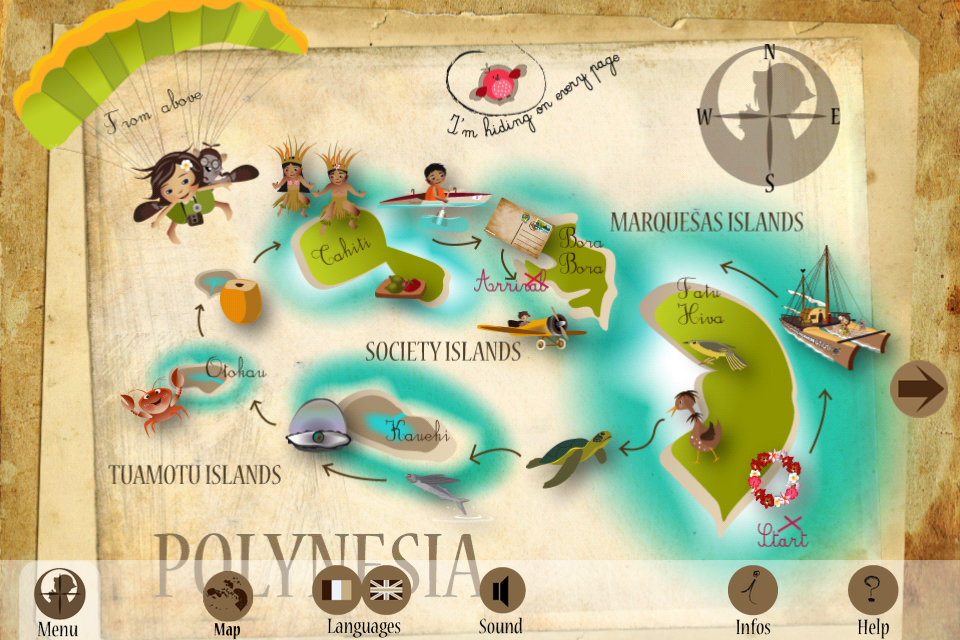 Lulu in Polynesia - Educational App